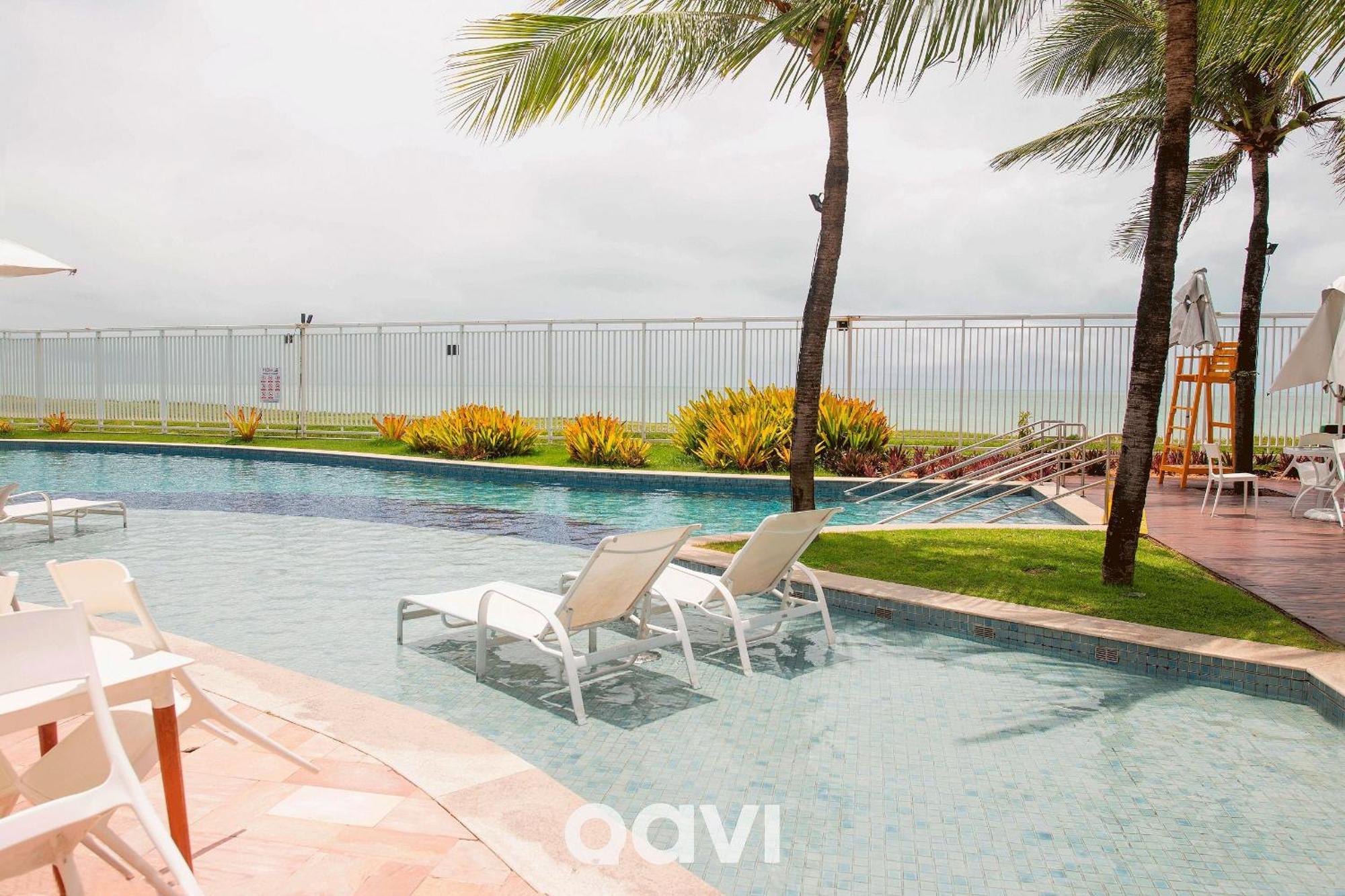 Qavi - Flat Resort Beira Mar Cotovelo #Inmare322 Parnamirim Exterior photo